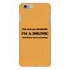 im not an alcoholic im a drunk t shirt x large funny beer pong keg par iPhone 6/6s Plus Case