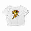 pizza smoking Crop Top