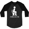 downloading ! funny white sex 3/4 Sleeve Shirt