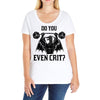 ancient swole'd dragon (black) Ladies Curvy T-Shirt