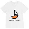 sailing V-Neck Tee