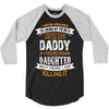 Super Cool Daddy Of A Freaking Awesome Daughter 3/4 Sleeve Shirt