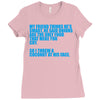 my friend thinks he's smart Ladies Fitted T-Shirt