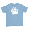 tiger paw sticker vinyl decal   wildcat claws print pet car window tru Youth Tee
