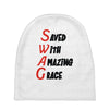 saved with amazing grace Baby Beanies