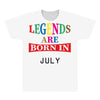 legends are born july All Over Men's T-shirt