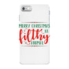 merry christmas ya filthy animal iPhone 7 Case