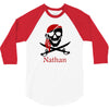 personalized pirate 3/4 Sleeve Shirt