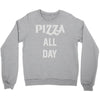 pizza all day Crewneck Sweatshirt