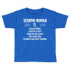 Scorpio Woman Toddler T-shirt