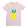 pineapple Ladies Fitted T-Shirt