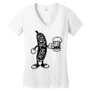 artisan pickle 2 Women's V-Neck T-Shirt