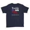 trump 2016 election make america great again Youth Tee