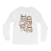 shh, the rat is our patron Long Sleeve Shirts