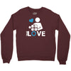 portal true love   aperture lab video gamer teleport online pc goal te Crewneck Sweatshirt