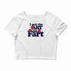i put the art in fart Crop Top