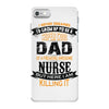 Super Cool Dad Of A Freaking Awesome Nurse iPhone 7 Case