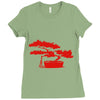 bonsai gardener Ladies Fitted T-Shirt