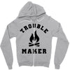 Trouble Maker Zipper Hoodie