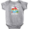a turtle made it to the water Baby Bodysuit