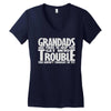 grandads are there Women's V-Neck T-Shirt