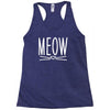 meow Racerback Tank