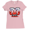 red crabby Ladies Fitted T-Shirt