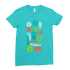 time machines Ladies Fitted T-Shirt
