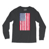 t-rex vintage american flag Long Sleeve Shirts