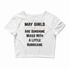 May Girls Crop Top