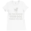 dog lovers Ladies Fitted T-Shirt