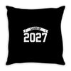 class of 2027 Throw Pillow