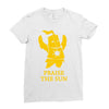 the dark sun Ladies Fitted T-Shirt