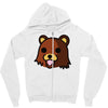bear meme Zipper Hoodie