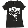 darth vader with boom box Ladies Fitted T-Shirt
