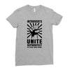 introverts Unite Separately in Your Own Homes Ladies Fitted T-Shirt