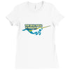 54. merger 025 Ladies Fitted T-Shirt