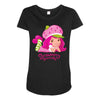 strawberry shortcake Maternity Scoop Neck T-shirt
