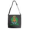 toxic zen master Adjustable Strap Totes