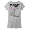 January Girl Facts Capricorn Women's V-Neck T-Shirt