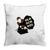 old school dj Throw Pillow