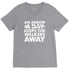 an arrow a day zombie dary V-Neck Tee