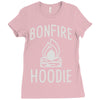 bonfire hoodie Ladies Fitted T-Shirt
