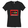 in case of gamer invasion Women's V-Neck T-Shirt
