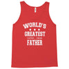 worlds greatest farter funny fathers day Tank Top