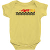 Fire Black Baby Bodysuit