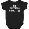 the greeting committee Baby Bodysuit
