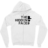 the hidden face Zipper Hoodie