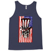 july 4th skull Tank Top