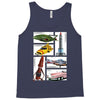 thunderbirds vehicles, ideal gift, birthday present Tank Top